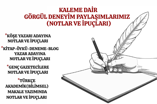 NOTLAR VE İP UÇLARI